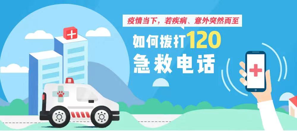 市民在拨打120急救电话后,首先要说清楚三个问题